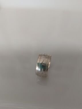 Sterling Silver Etched Ear Cuff